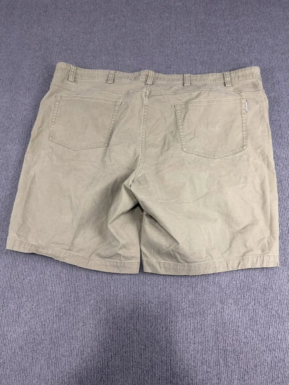 Duluth Trading Flex Ballroom Khaki Shorts Mens Size 48 Beige